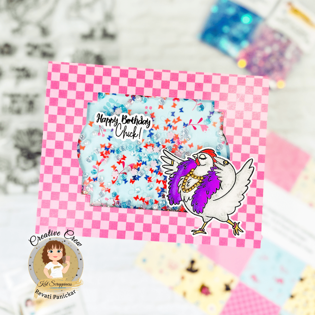 Sassy Chickens 6x8 Stamp Set