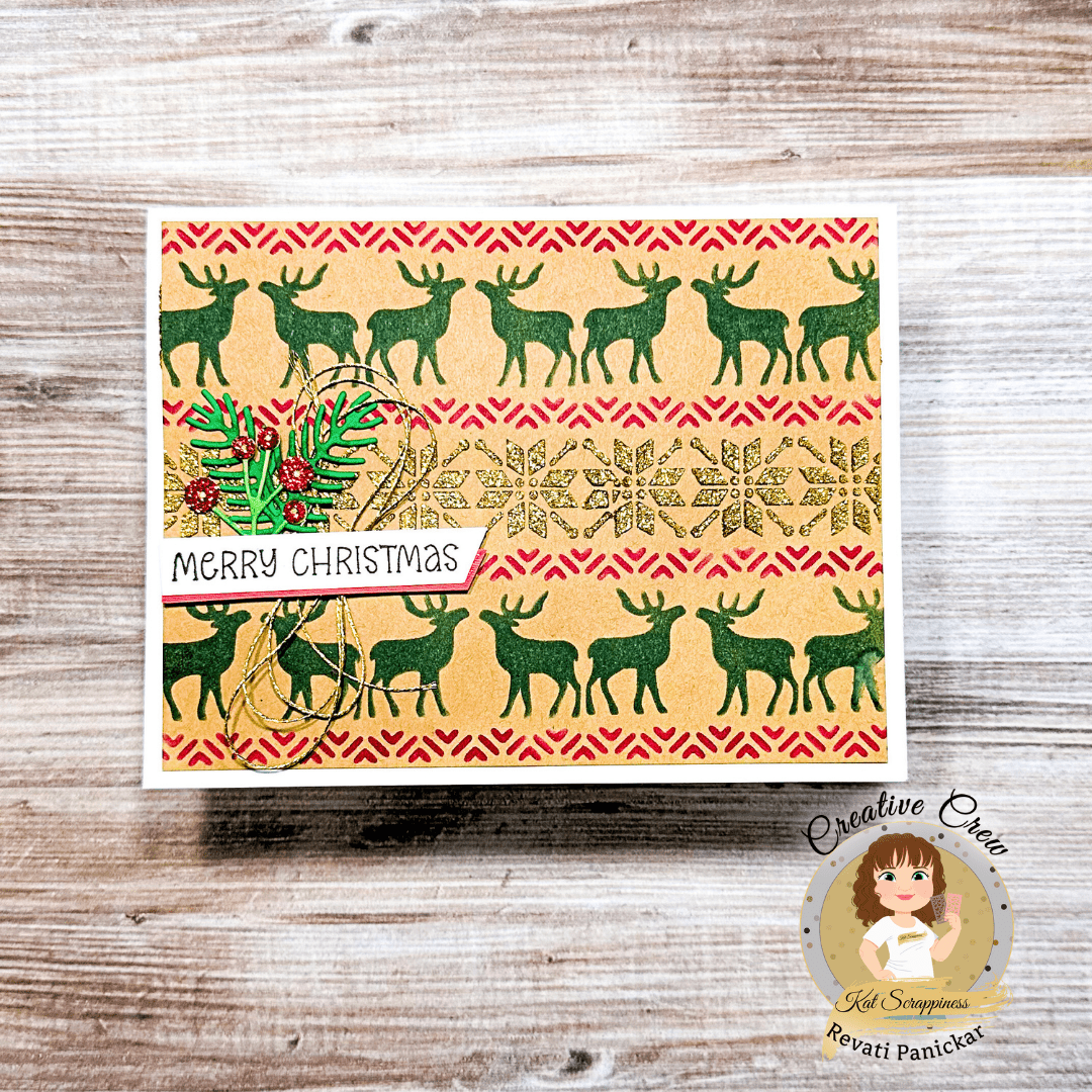 Festive Christmas Arrangement Craft Dies -