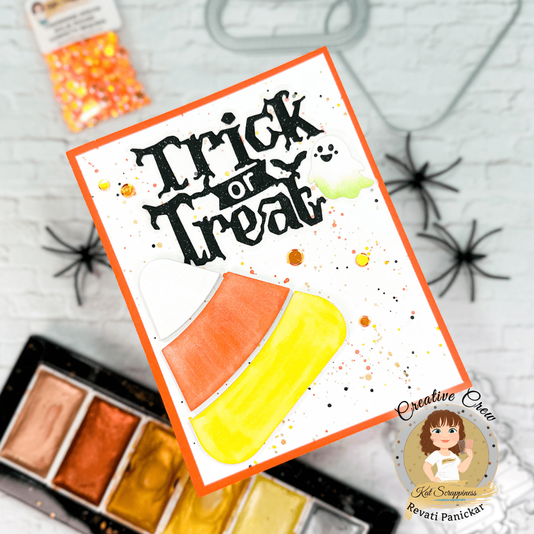 Ghostly Trick or Treat Shadow Sentiment Craft Die