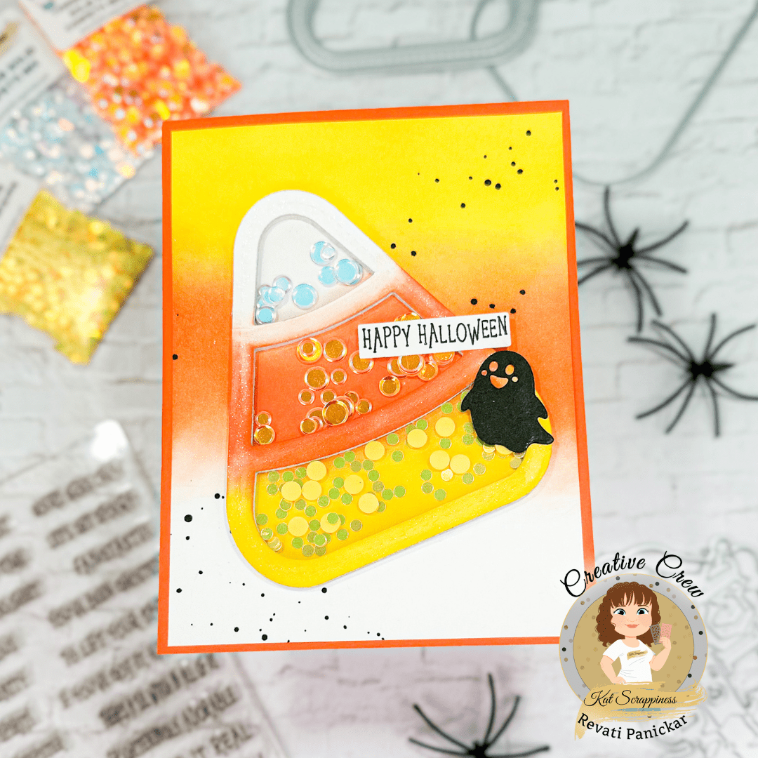 Ghostly Trick or Treat Shadow Sentiment Craft Die