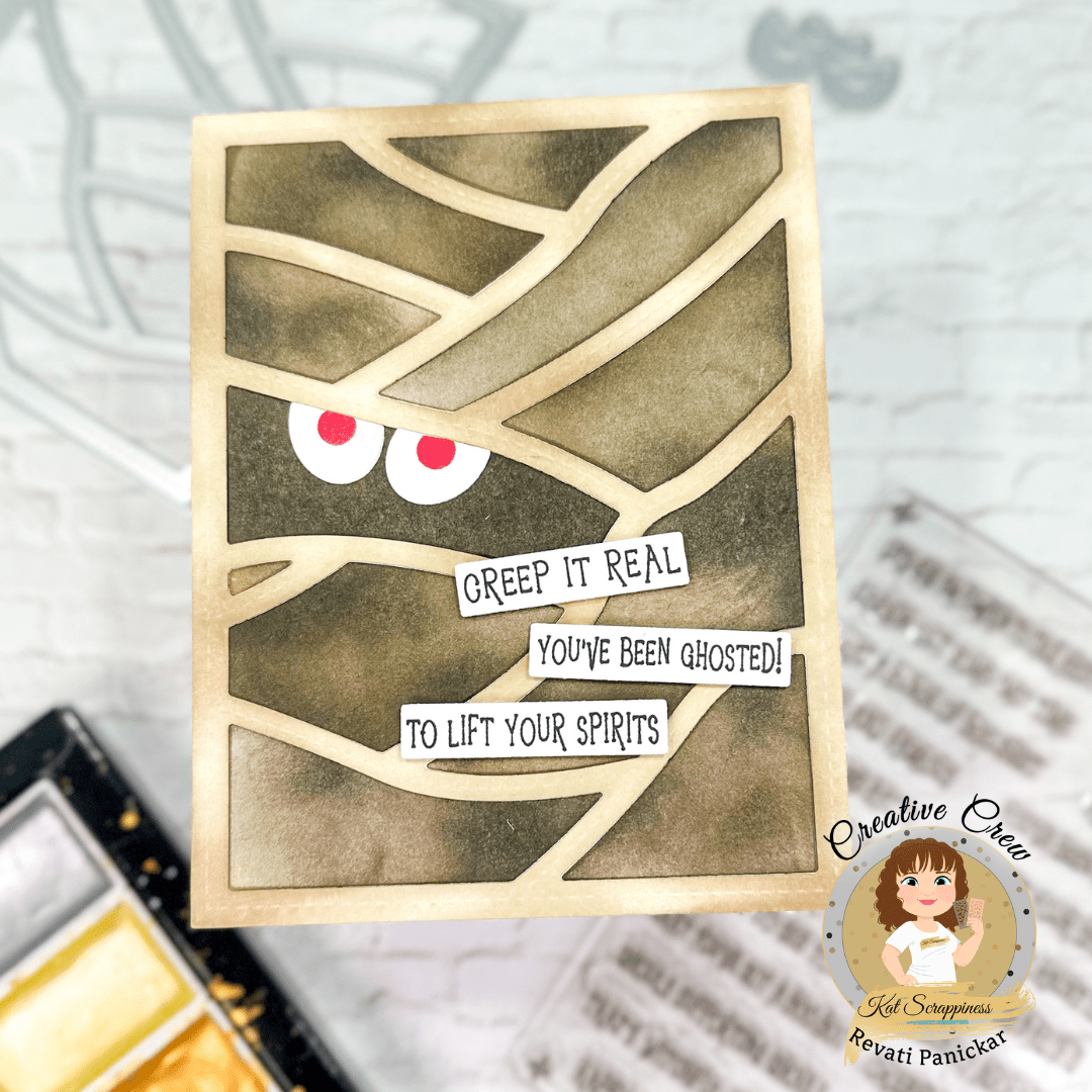 Mummy Wrappings Background Craft Die -