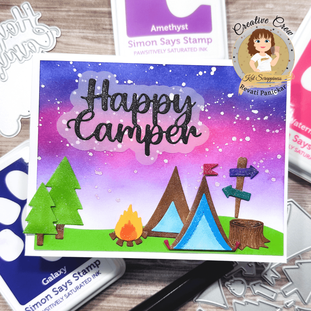 Happy Camper Craft Die