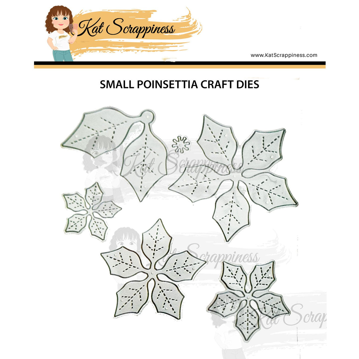 Small Poinsettia Craft Dies
