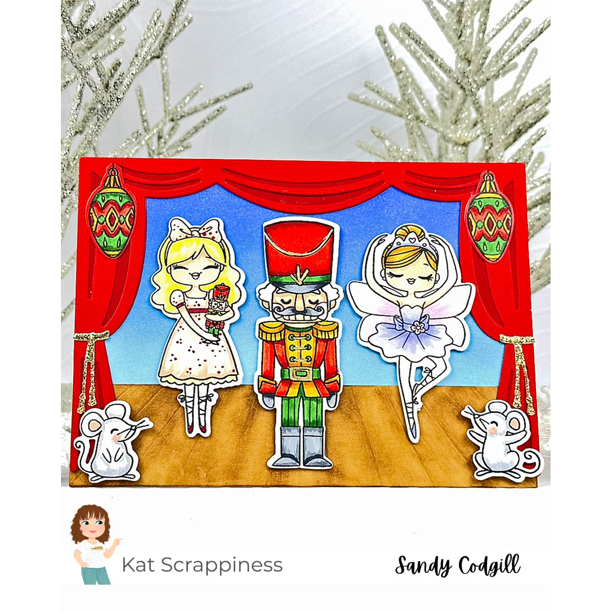 Nutcracker 6x8 Stamp Set