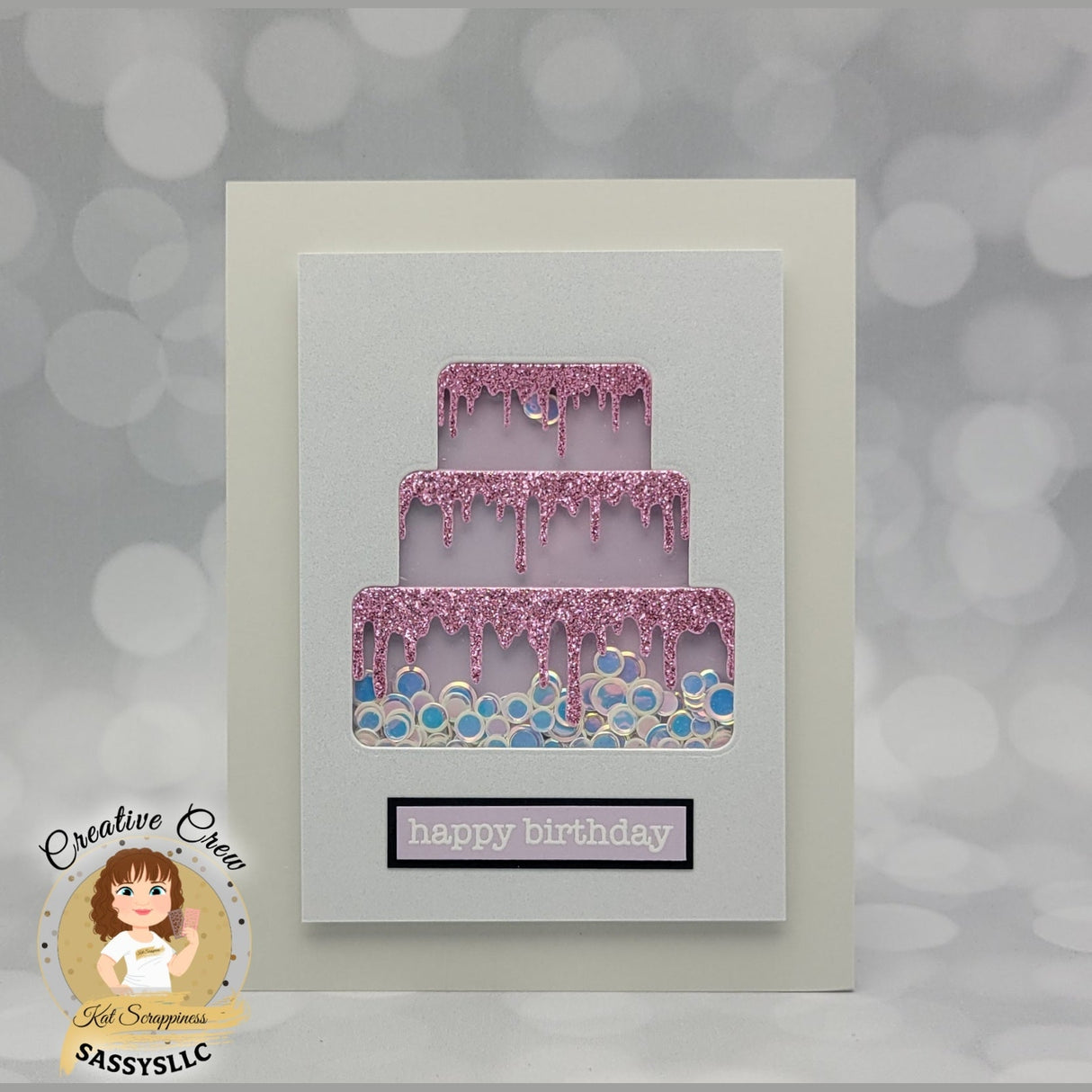 White AB Solid Confetti Sequin Mix