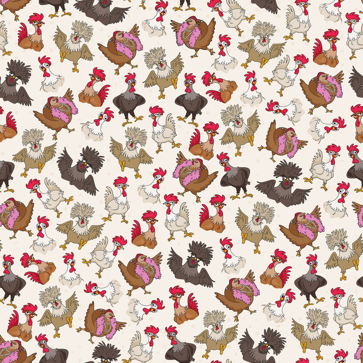 Sassy Chickens 6x6 Paper Pad