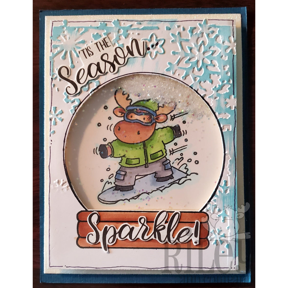 Season to Sparkle Clear Stamp by Riley & Co