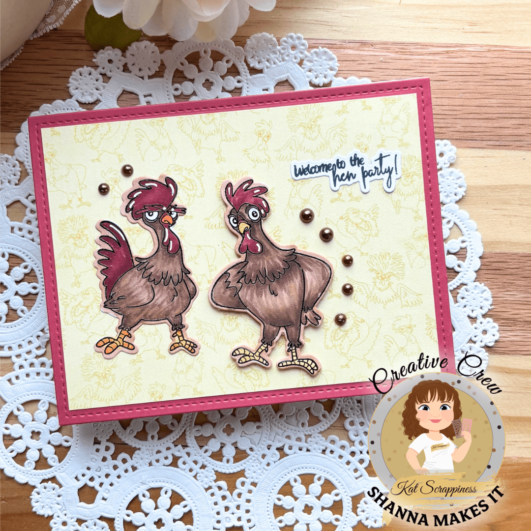 Sassy Chickens 6x6 Paper Pad