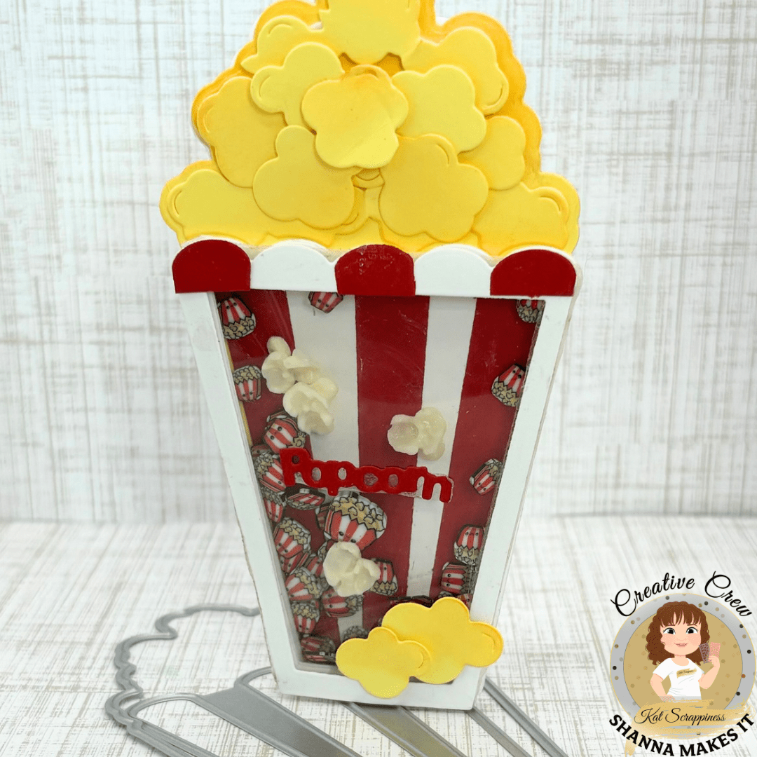 Popcorn Box (Shaker) Craft Dies