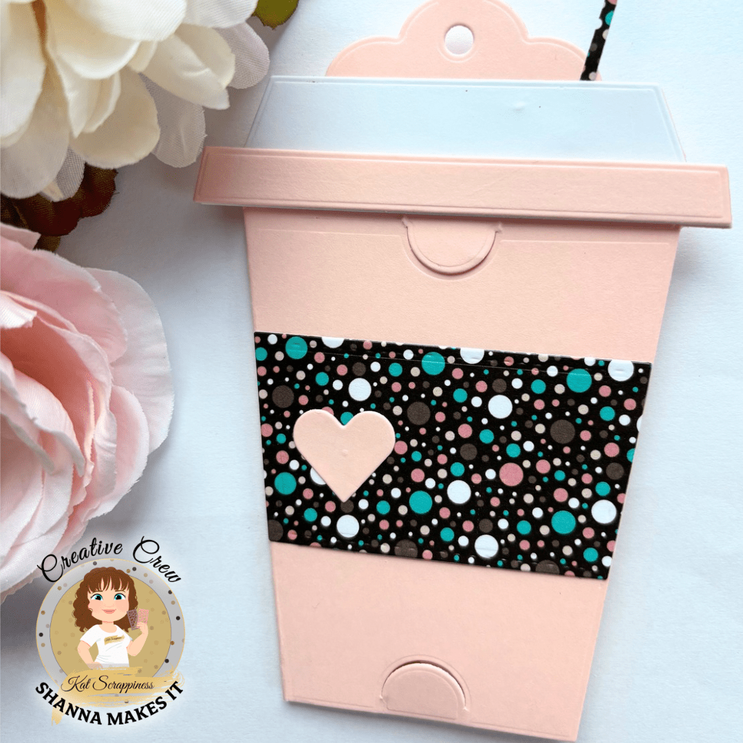 Cuppa Joe Gift Card Tag Craft Dies
