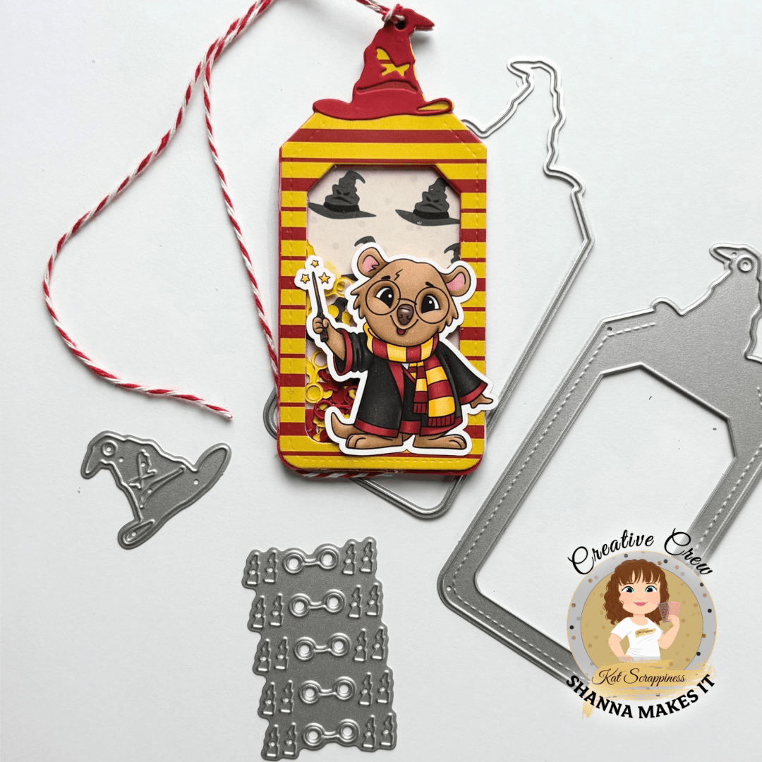 Wizard Shaker Tag Craft Dies