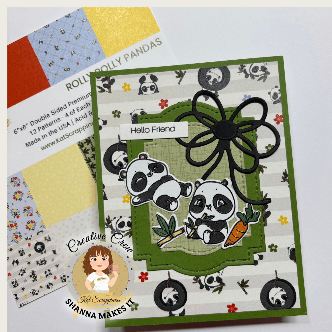 Rolly Polly Pandas Coordinating Dies- New Release!