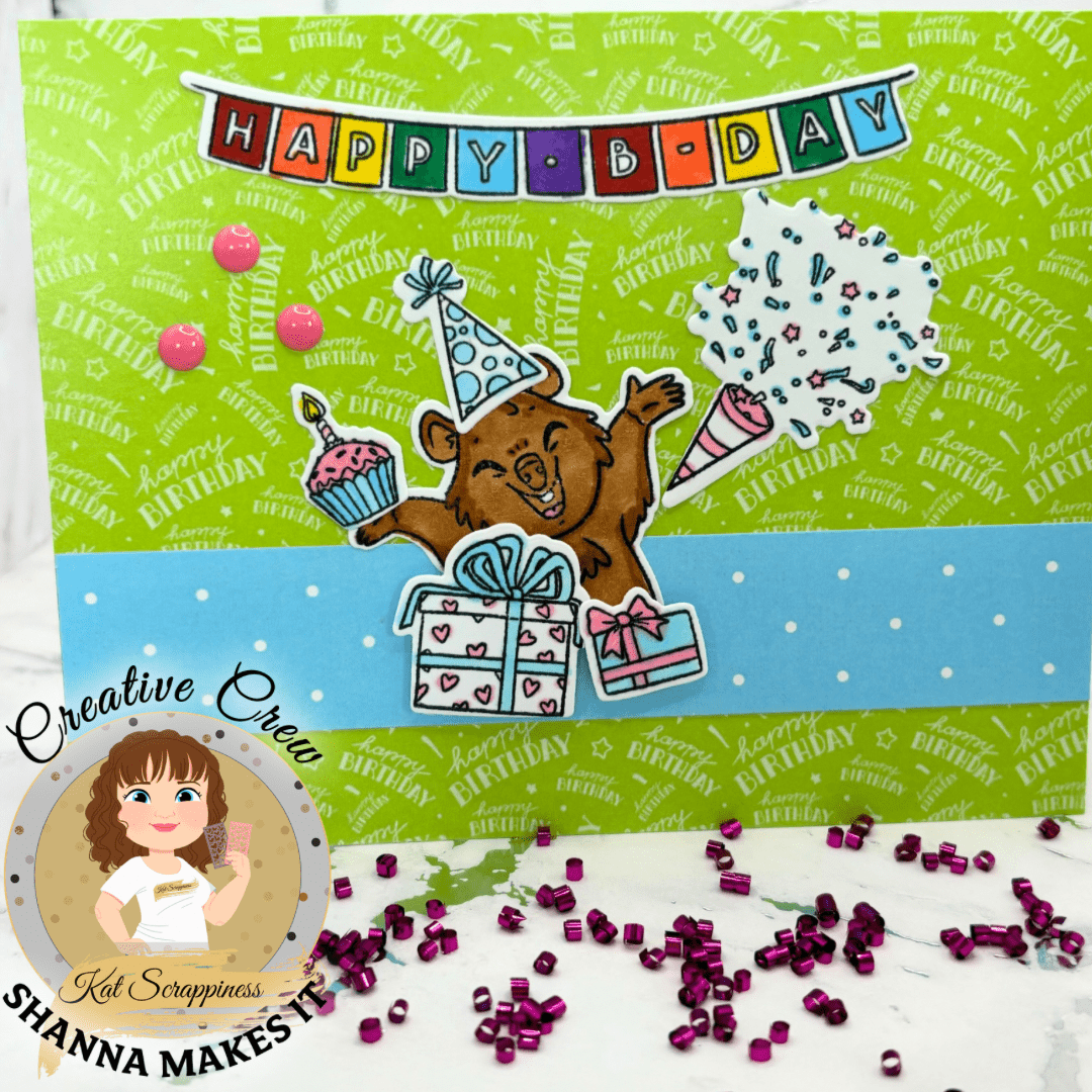 Birthday Quokka Coordinating Craft Dies