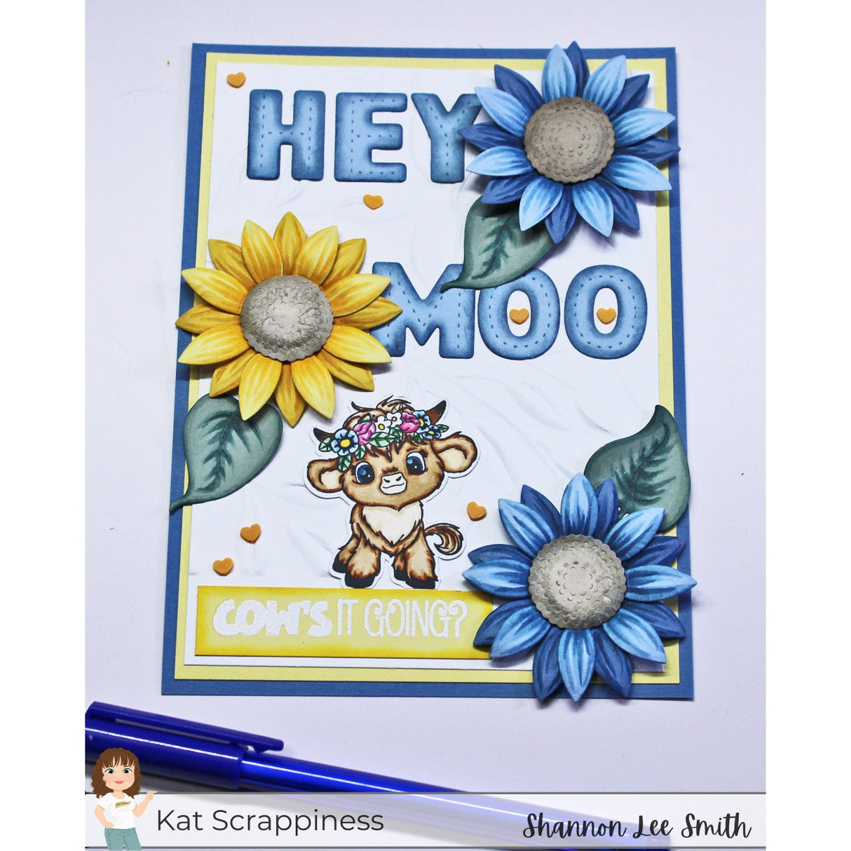 Highland Mini Moos Stamp Set - New Release!