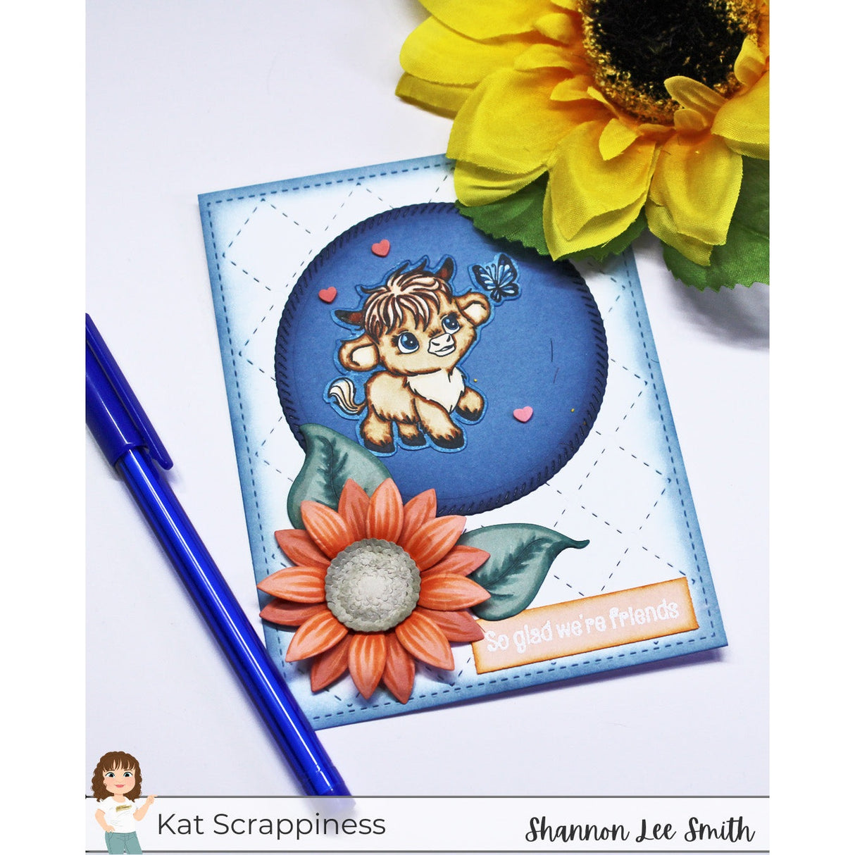 Highland Mini Moos Stamp Set - New Release!