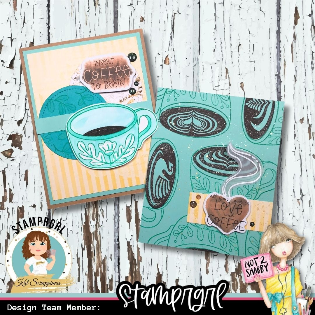 Pour Yourself a Latte Coordinating Craft Dies