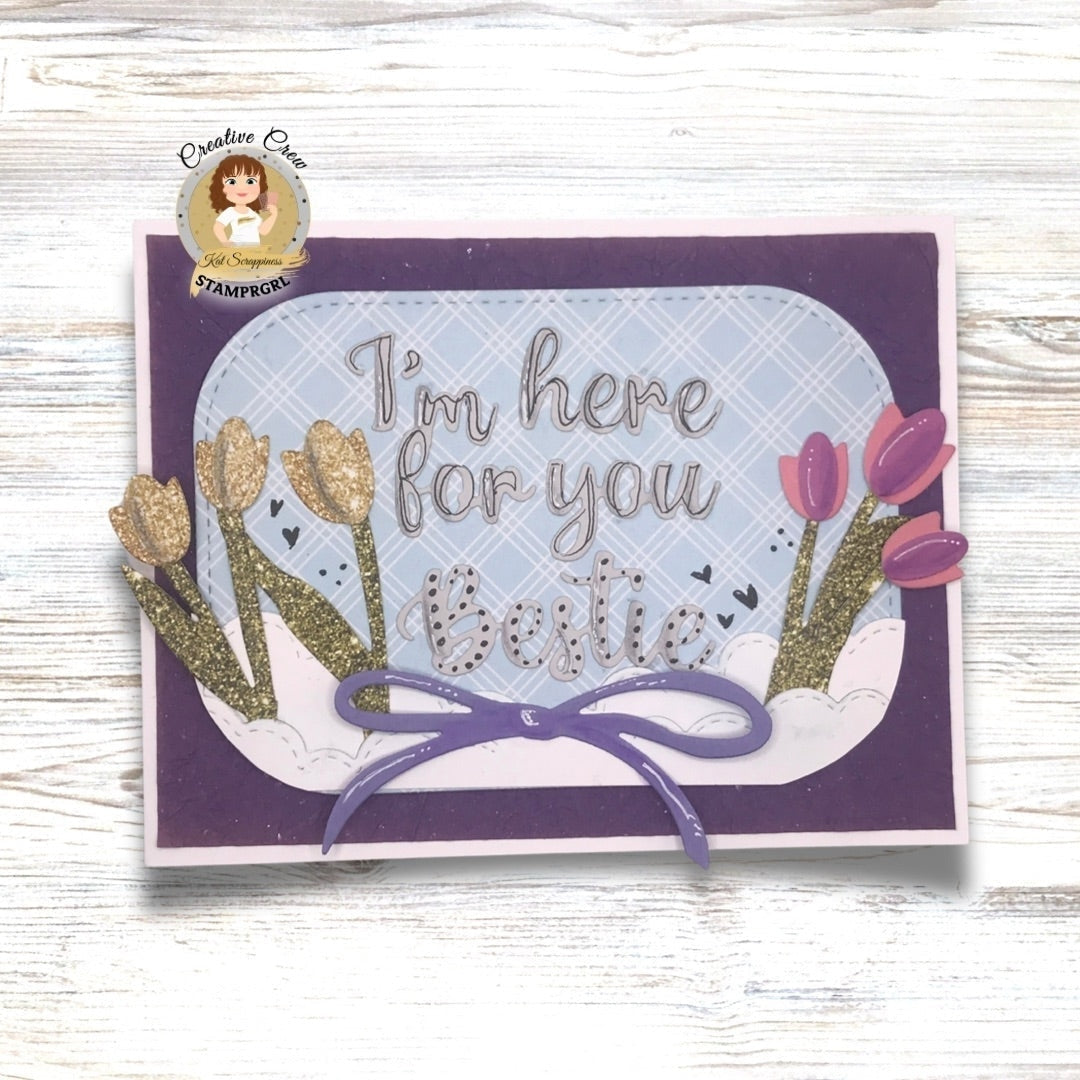 Layered Tulip Bouquet Craft Dies