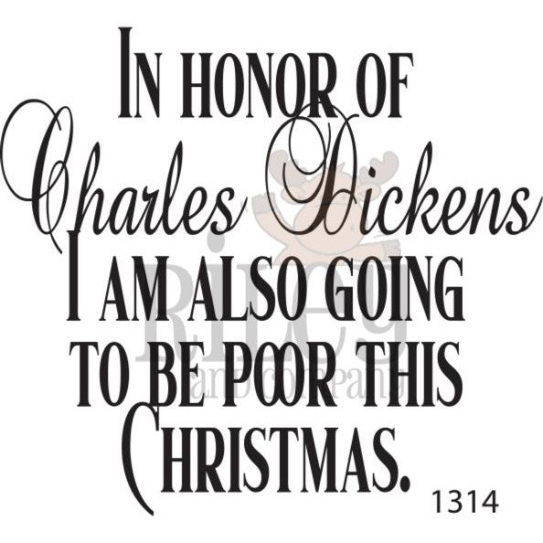 Charles Dickens Clear Stamps by Riley & Co
