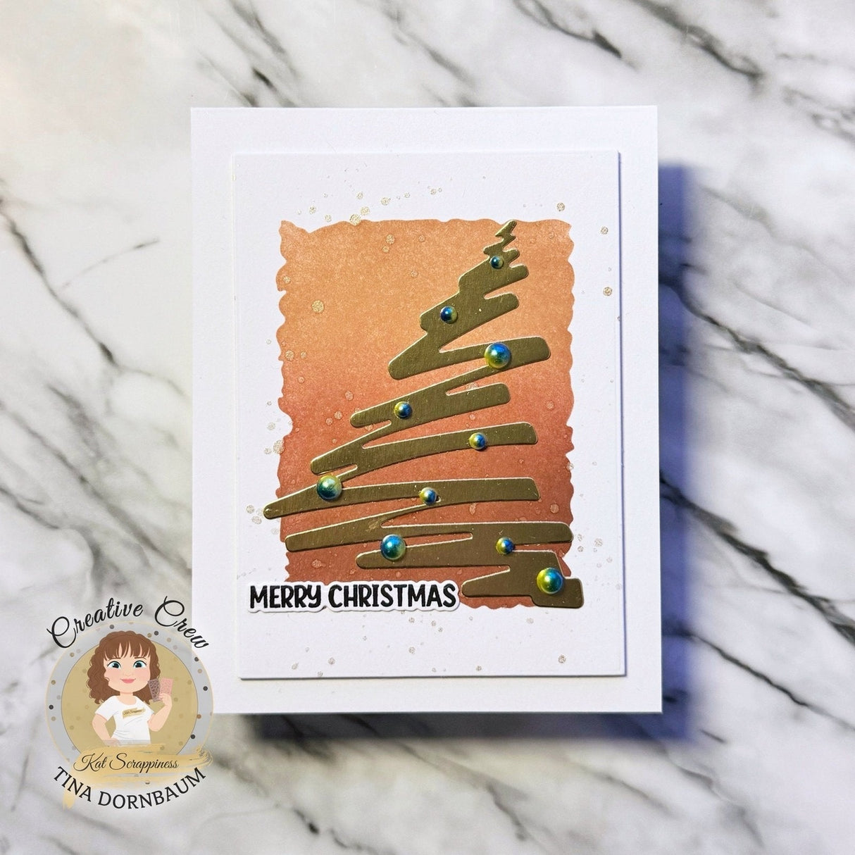 Brush Christmas Tree Craft Die