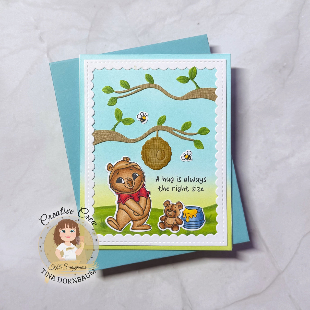Hundred Acre Beehive Background Craft Die - New Release!