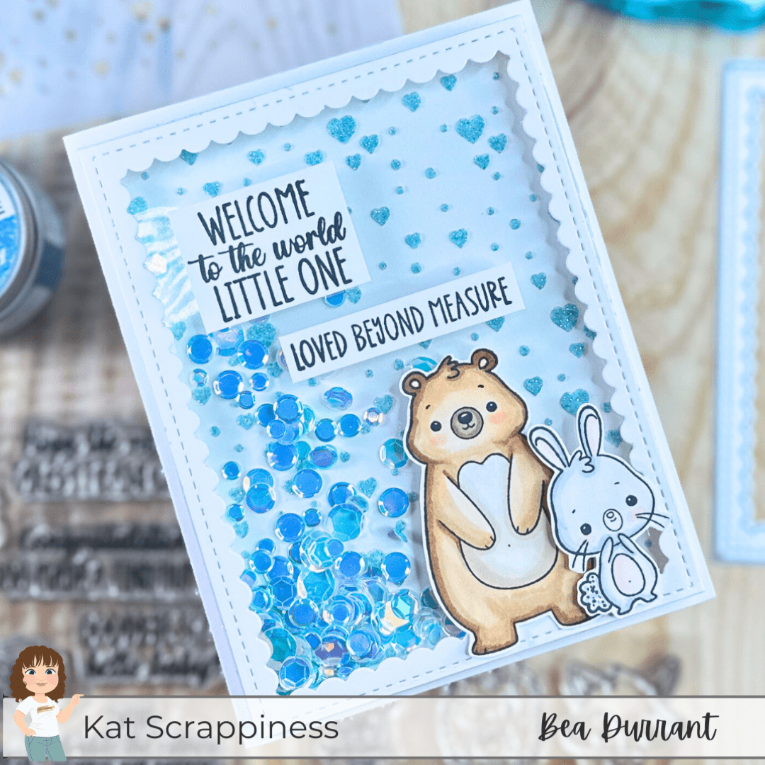 Sentiment Shoppe – Within the Fold: "Hello Sweet Baby" 6x6 Stamp Set - New Release!