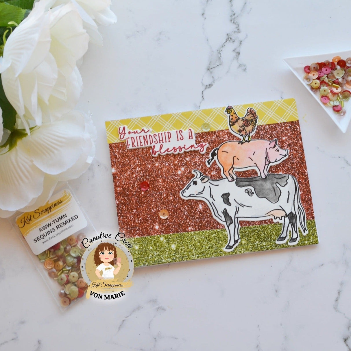 Farmhouse Sentiment Stamps