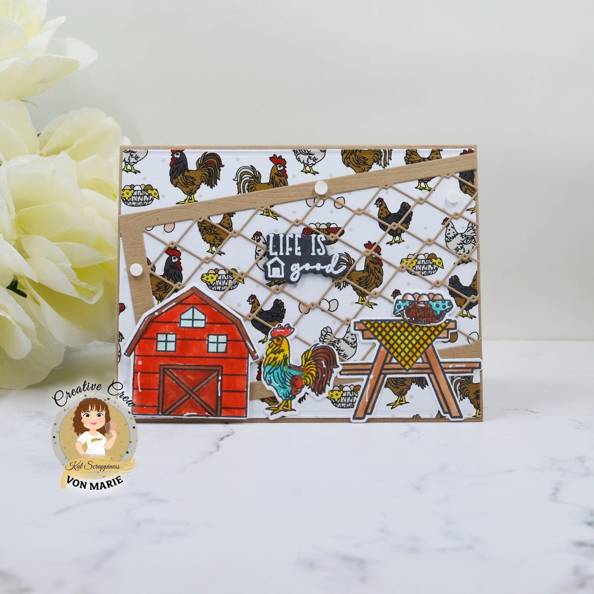 Farmhouse 6x8 Stamp Set