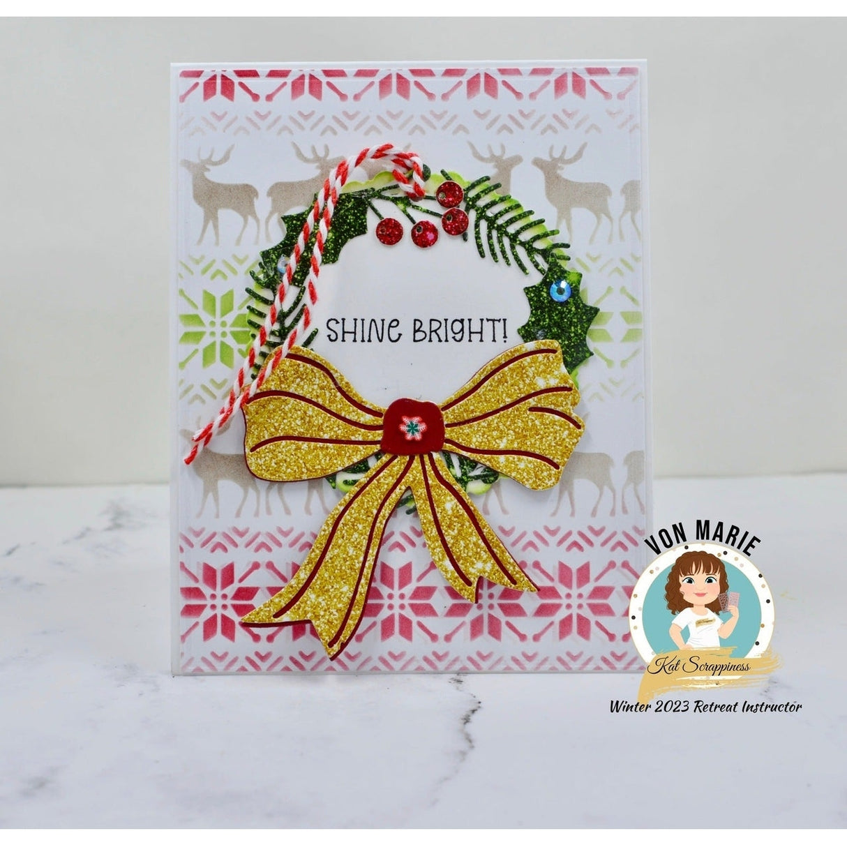 Festive Christmas Arrangement Craft Dies -