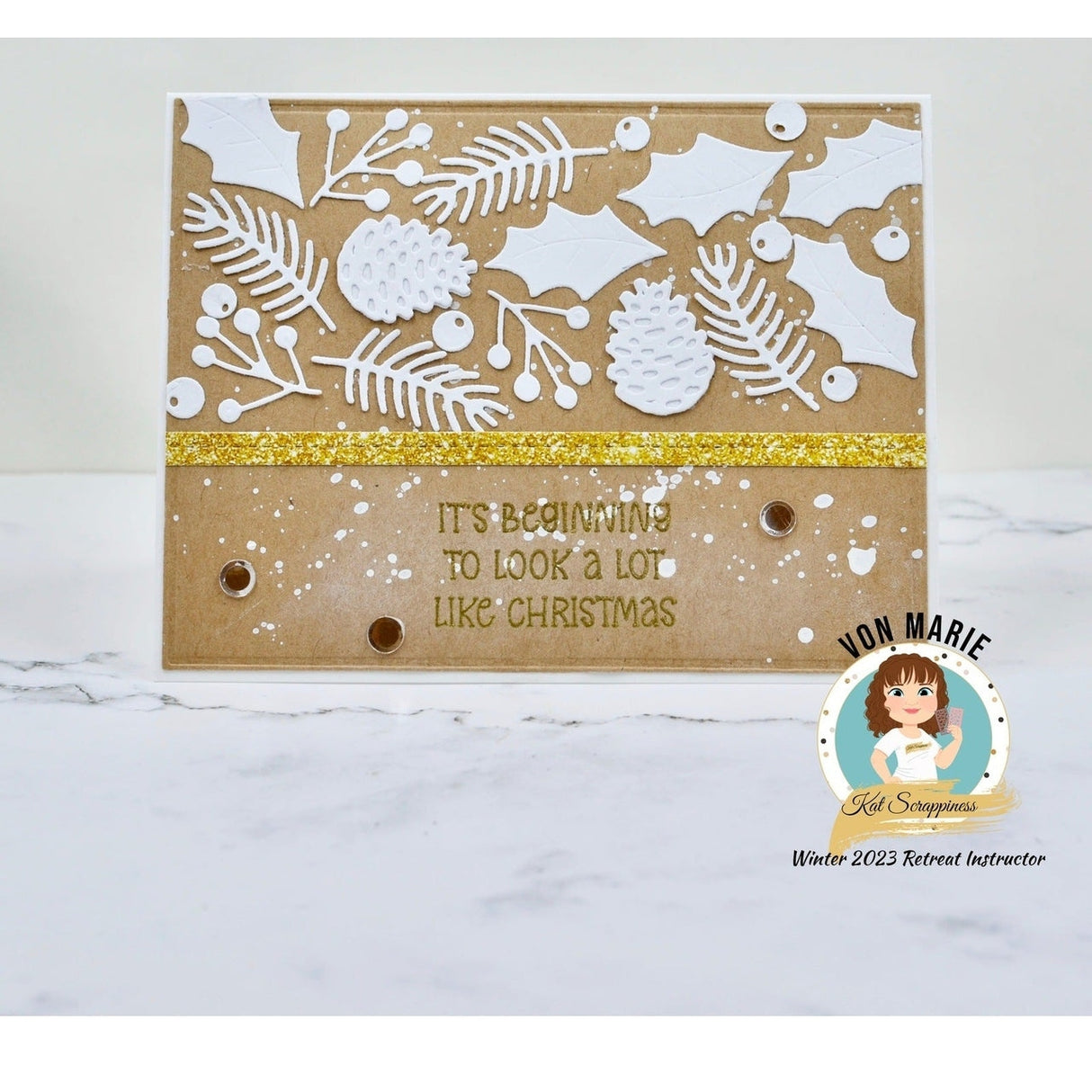 Festive Christmas Arrangement Craft Dies -