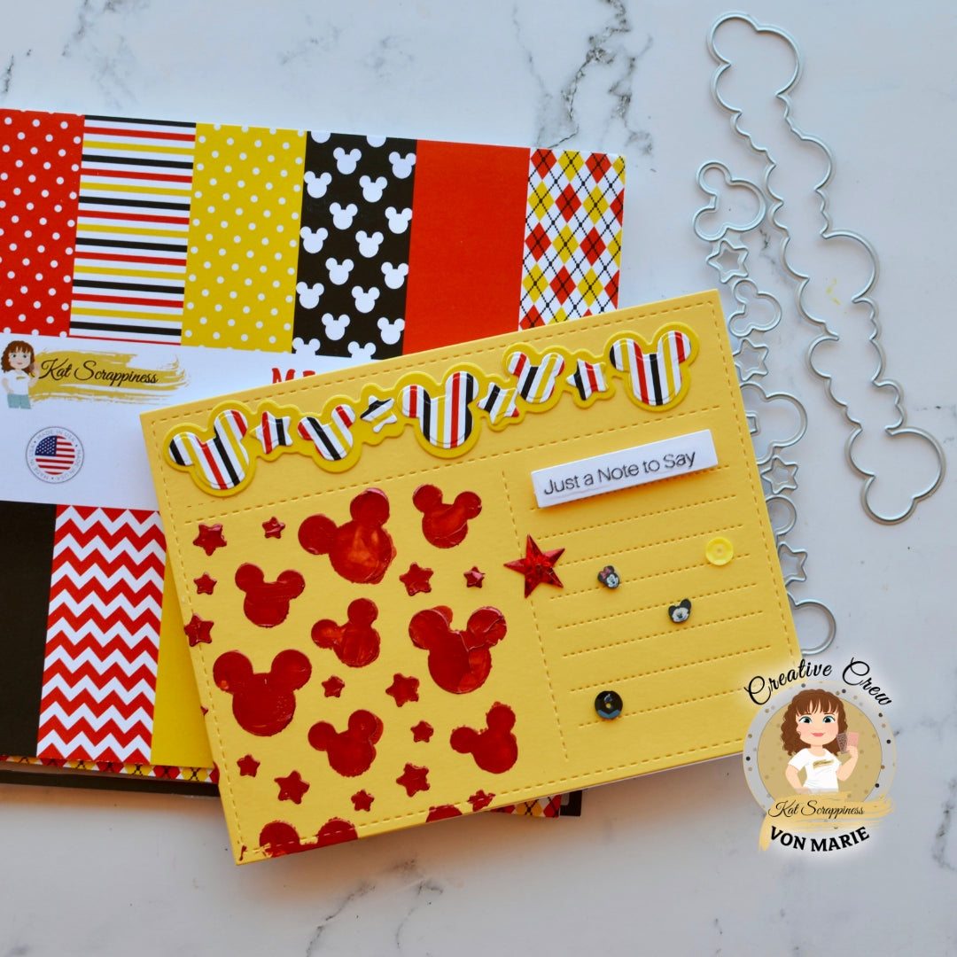 Magical Mouse (Layered) Border Craft Dies