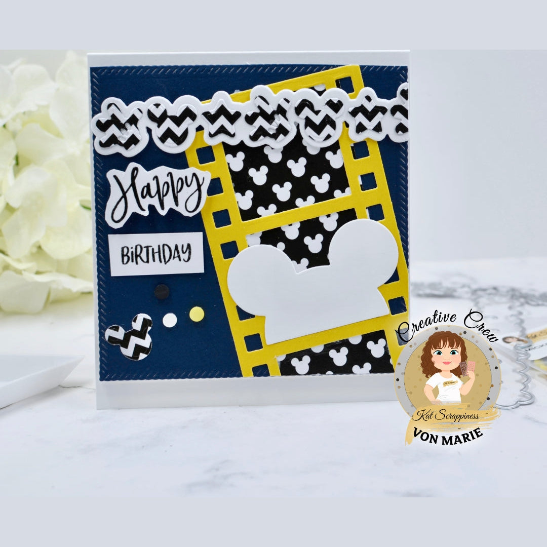 Magical Mouse (Layered) Border Craft Dies