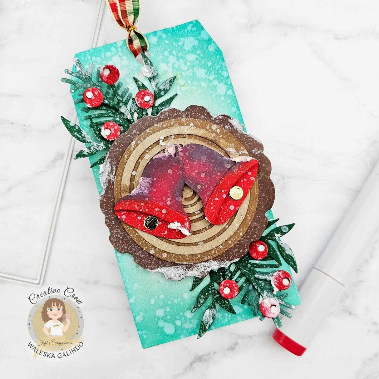 Wood & Christmas Bell Craft Dies -