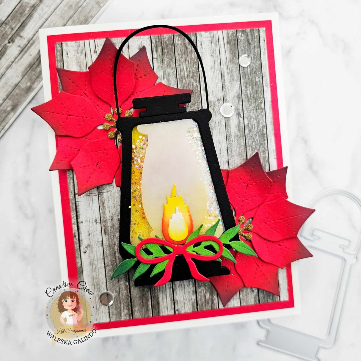 Christmas Lantern Shaker Craft Dies -
