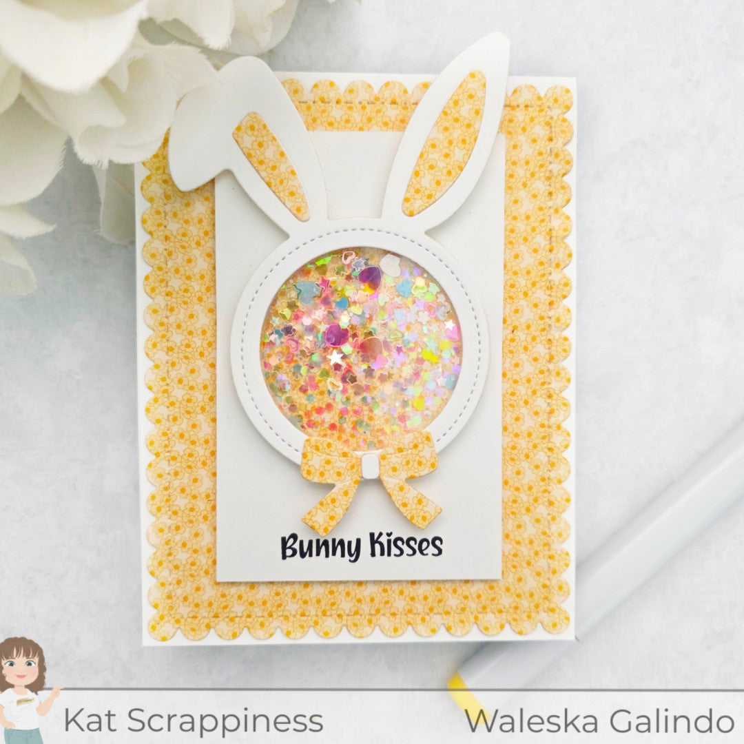 Easter Bunny Shaker Card Craft Dies