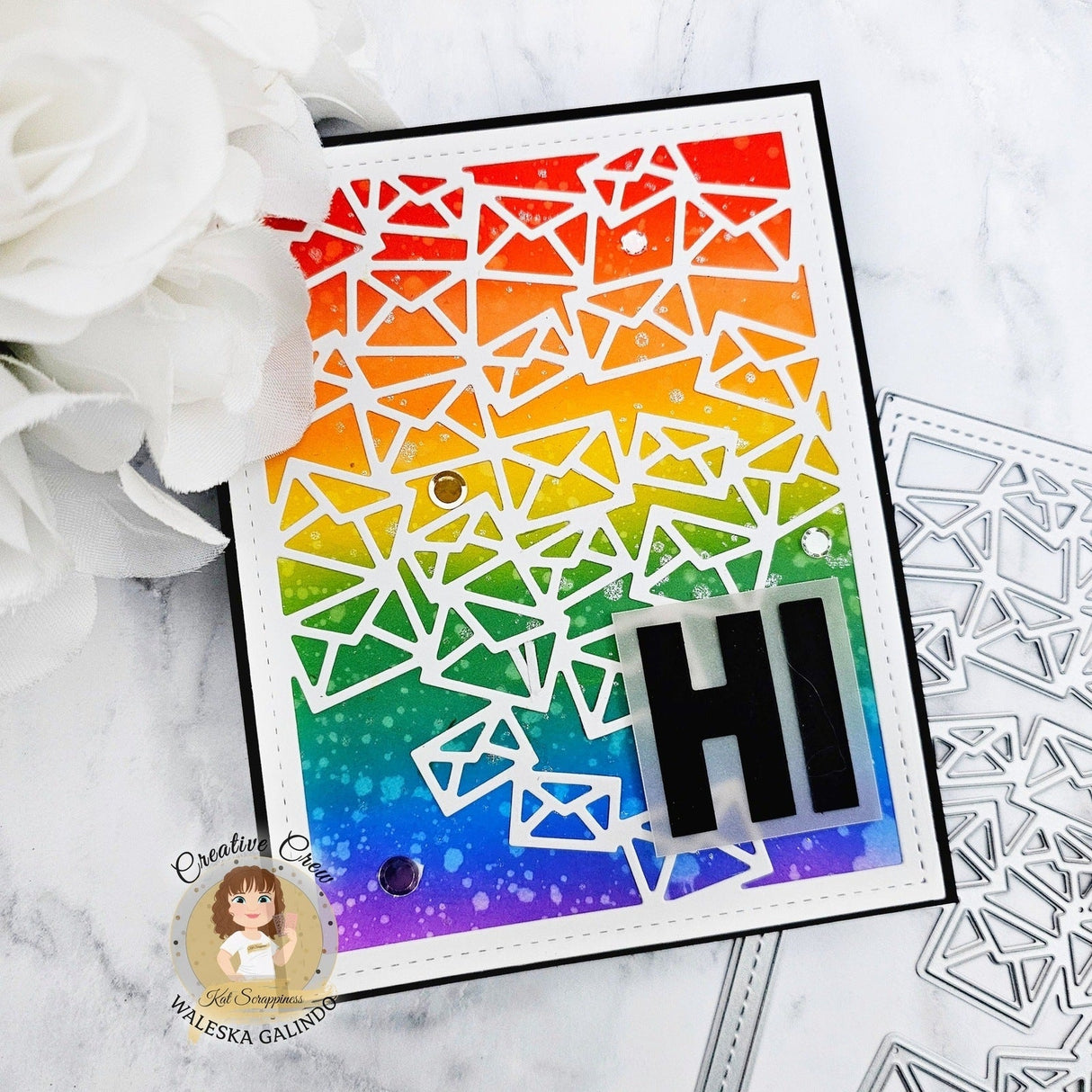 Condensed Uppercase Alphabet Craft Dies