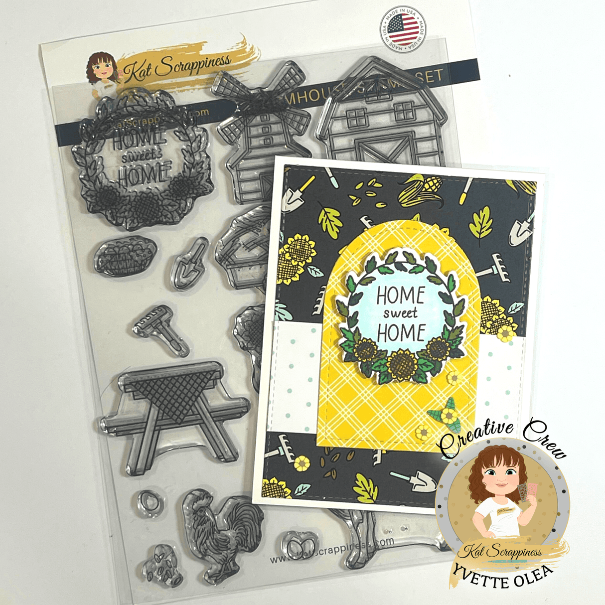 Farmhouse 6x8 Stamp Set