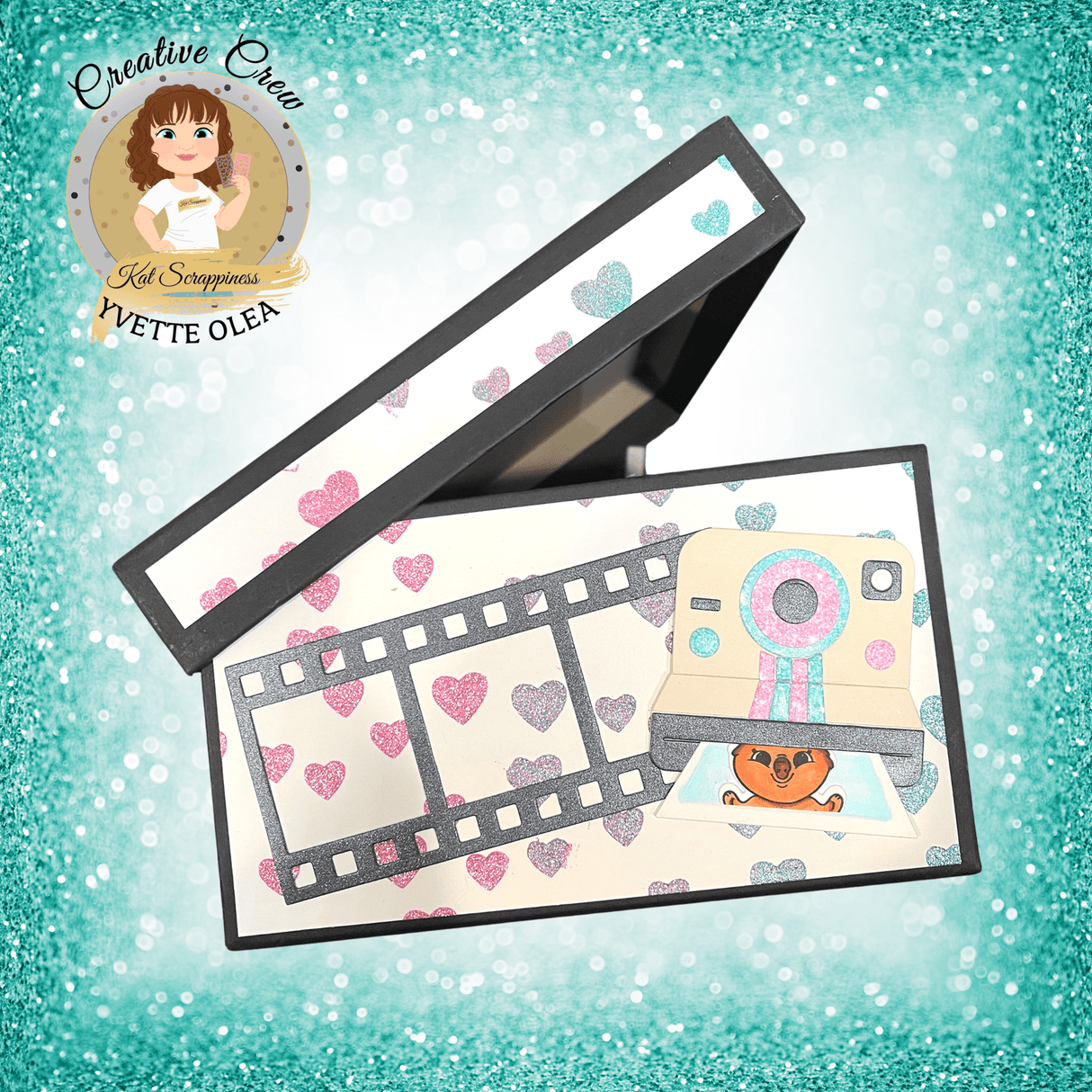 Pink Shabby Glitter Mousse