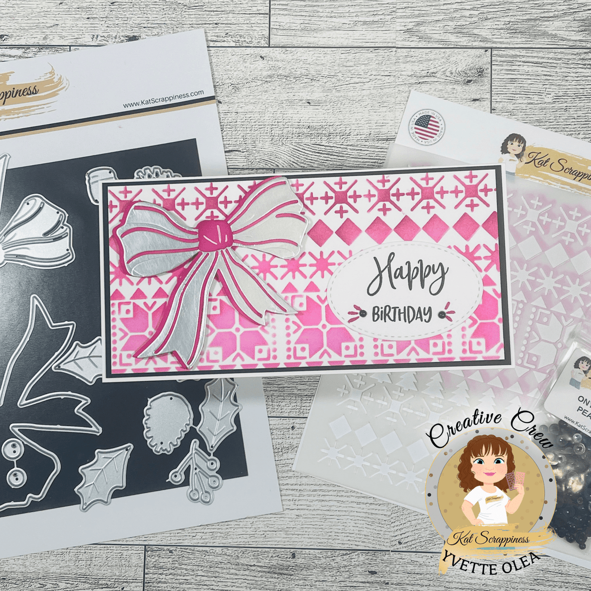 Festive Christmas Arrangement Craft Dies -