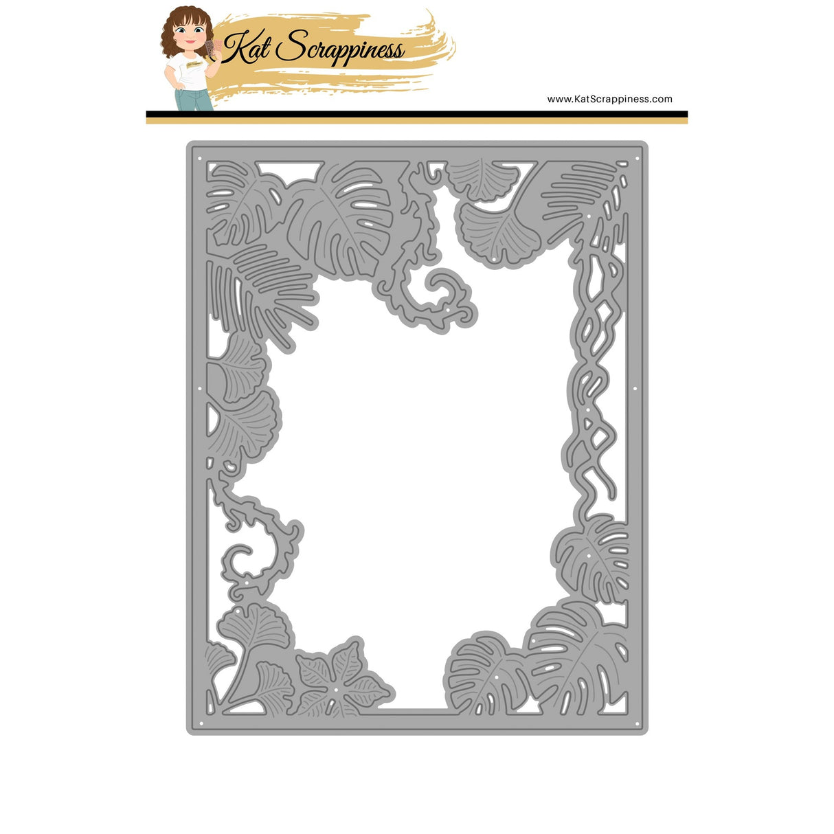 A2 Jungle Frame Craft Die