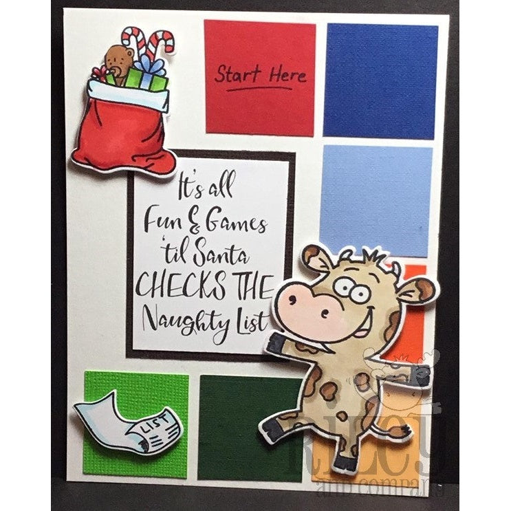 All Fun & Games Clear Stamp by Riley & Co