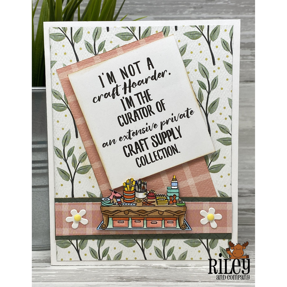 Curator of Crafts Clear Stamp by Riley & Co