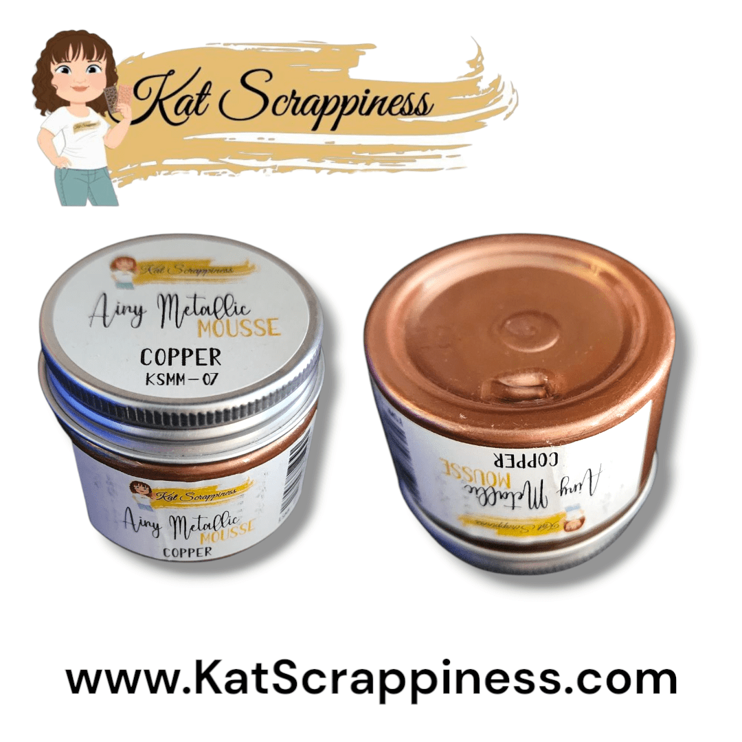 Airy Mousse Metallic from Kat Scrappiness - Copper