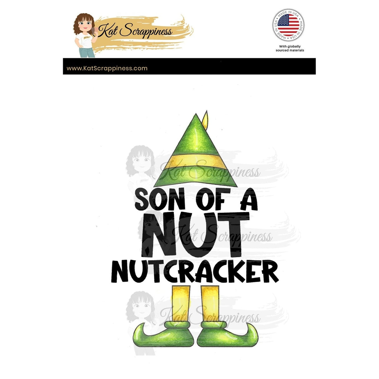 Cracking My-Elf Up! 3x4 Stamp Set