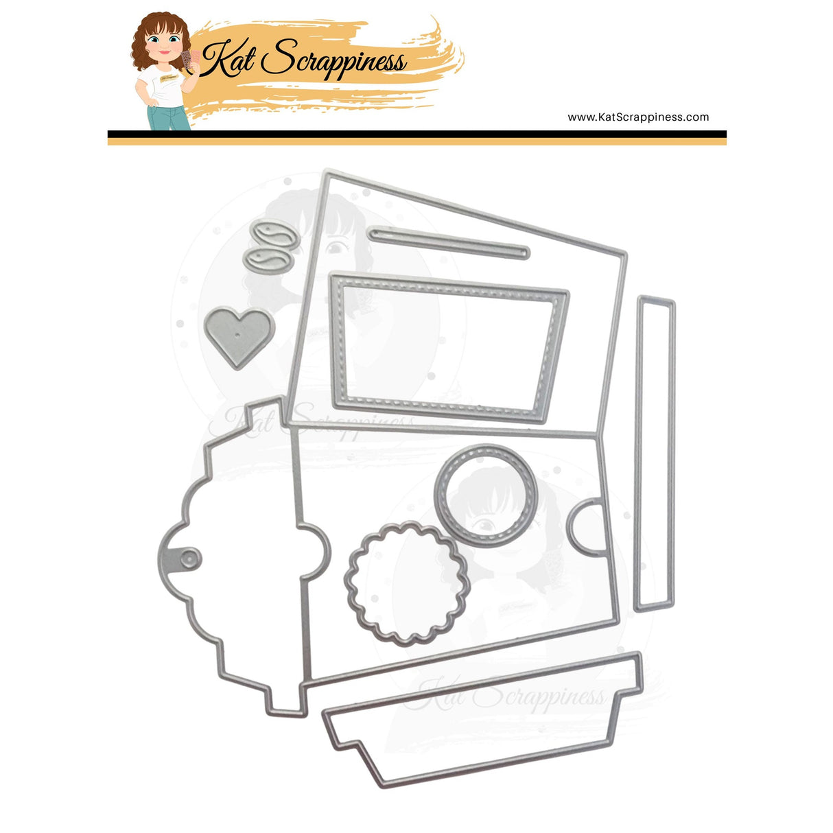 Cuppa Joe Gift Card Tag Craft Dies