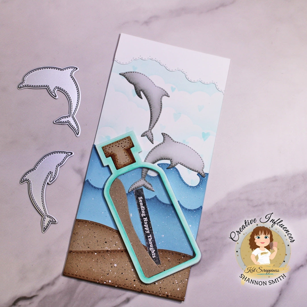 Christmas in a Bottle Shaker Craft Dies