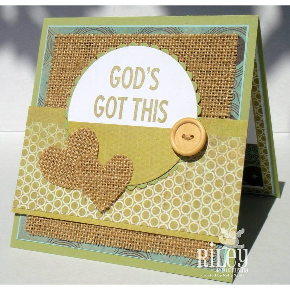 God's Got This Clear Stamps by Riley & Co