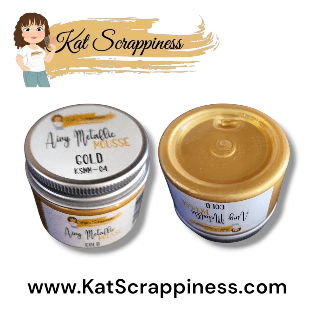 Airy Mousse Metallic from Kat Scrappiness - Gold