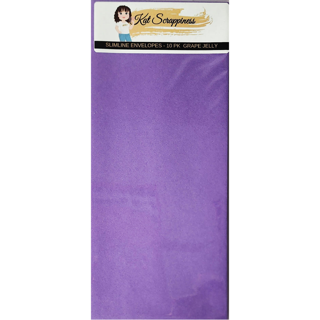 #10 Slimline Envelope - Grape Jelly 10 pack