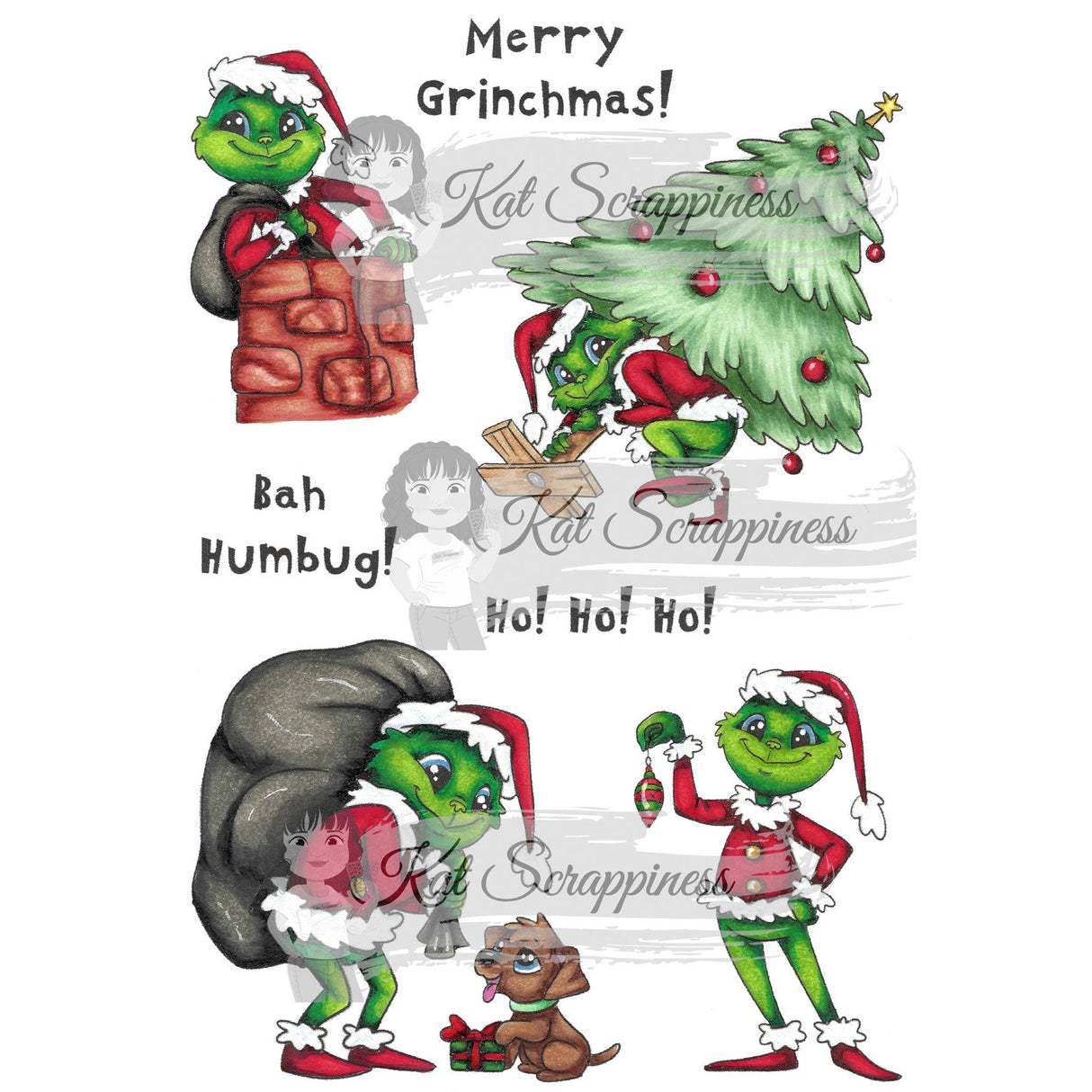 Merry Grouchmas Stamp Set