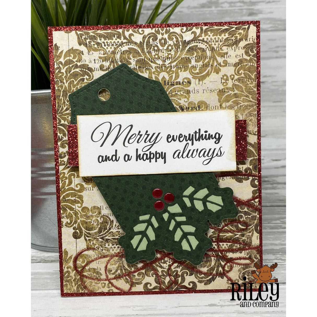 Merry Everything Clear Stamp by Riley & Co